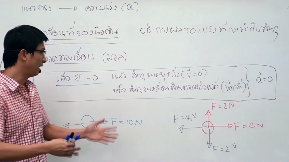 บทที่3 แรงและกฎการเคลื่อนที่(58) ครั้งที่ 1