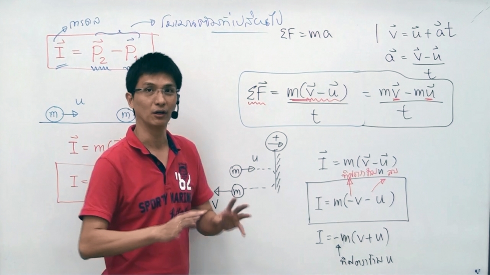 บทที่6 โมเมนตัมและการชน (ปี59)  ครั้งที่1